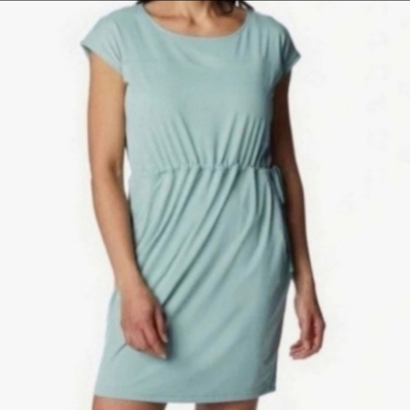 Columbia Green Sleeveless Tank Dress Medium - Picture 1 of 7
